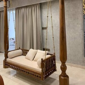 Gaganpreet Teakwood Swing With Pure Brass Links