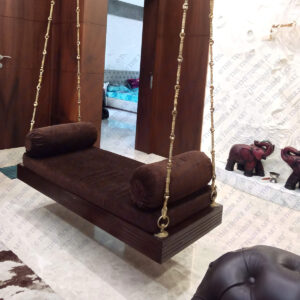 Lagad’s Teakwood Swing With Pure Brass Links
