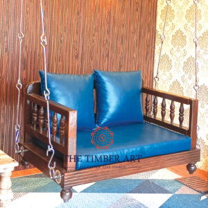 Akash Reversible Teakwood Swing With 10mm SS Links