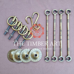 SS 12mm Antique Brass finish Link