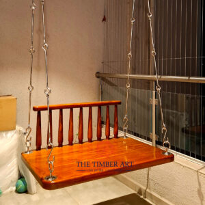 ASonali Teakwood Swing wooden swing onjal jhula